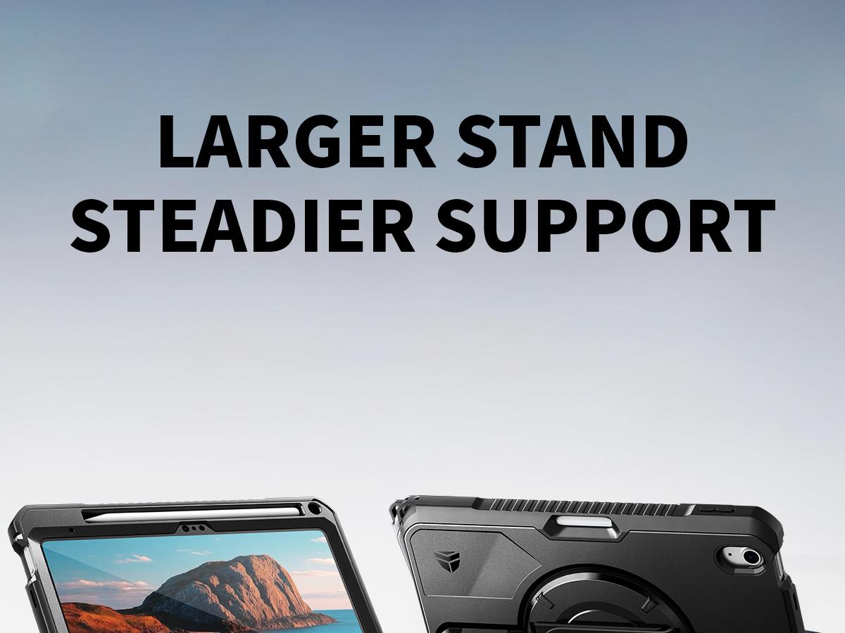 Dexnor Case for iPad (A16) 11th/10th Generation 2025/2022 (11″/10.9″),Rugged Protective Case with 360° Rotating Hand Strap& Stand & Screen Protector & Pencil Holder Shockproof Full-Body Cover Dexnor Case for iPad (A16) 11th/10th Generation 2025/2022 (11″/10.9″),Rugged Protective Case with 360° Rotating Hand Strap& Stand & Screen Protector & Pencil Holder Shockproof Full-Body Cover