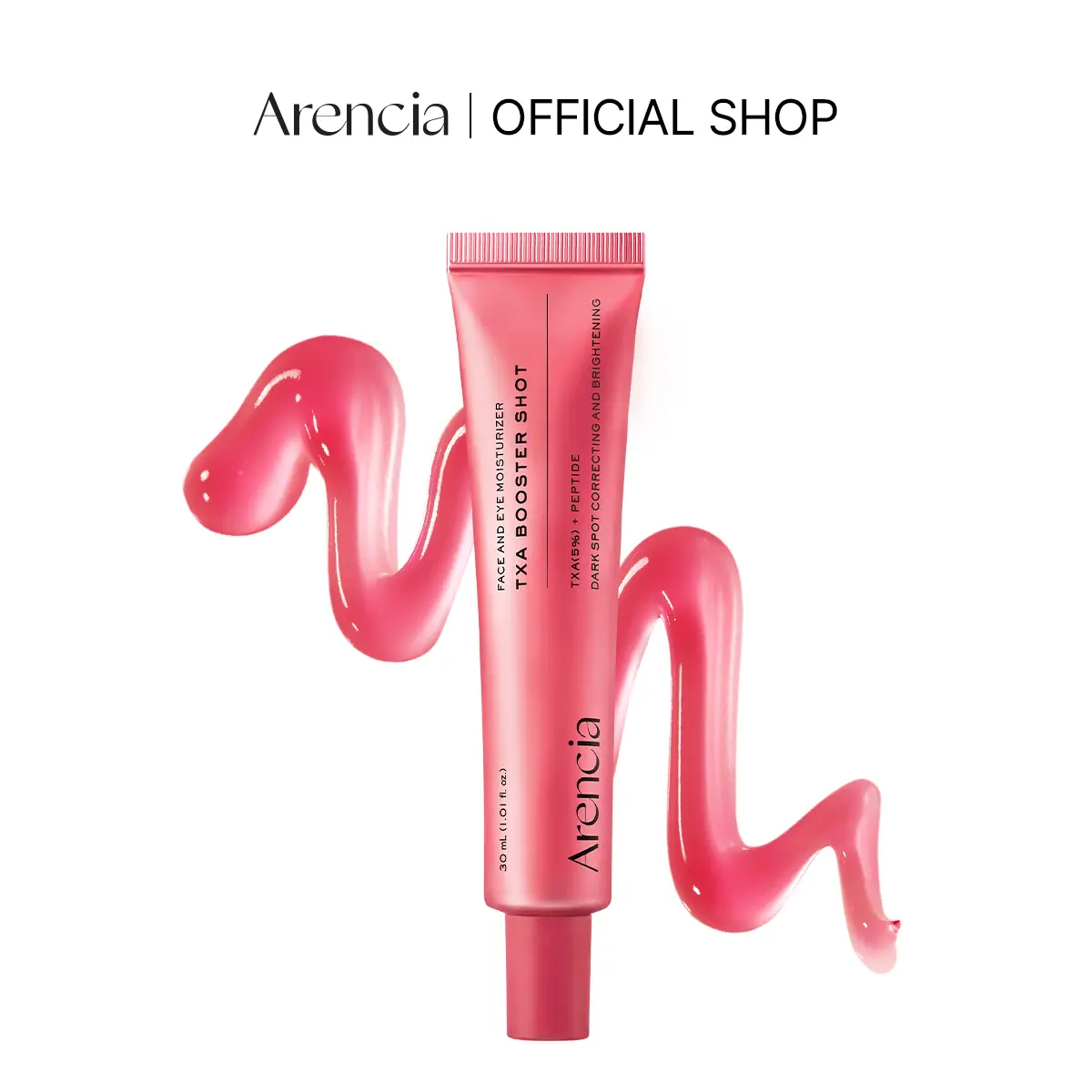 TXA Booster Shot, Intensive Dark Spot Correcting Serum with 5% TXA, Niacinamide & 10 Peptides for Visible Tone Correction & Radiant-Looking Skin, 1.01 fl. oz.