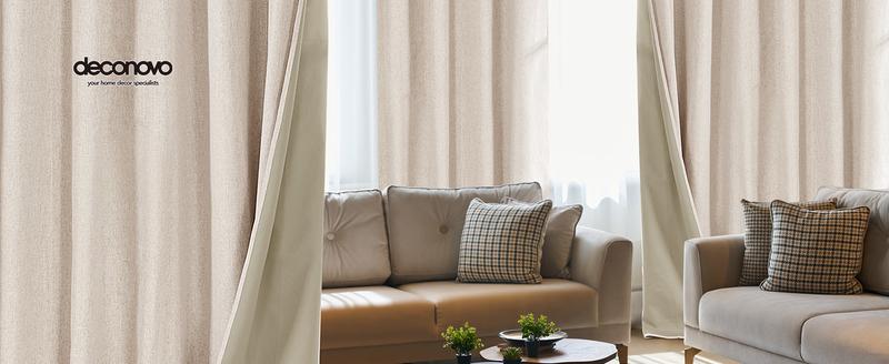 Deconovo Black Curtain Rods for Windows 48 to 84 Inches, Standard Adjustable Decorative Single Window Curtain Rod Set, 3/4 Inch Diameter Steel Tube with Black Finish