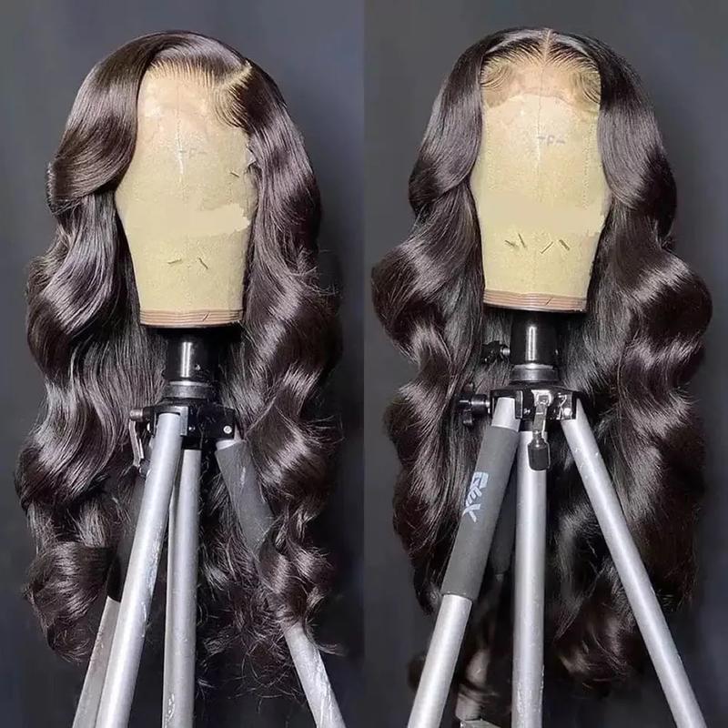 Body Wave 13X6 Lace Frontal Wigs P4/27 Highlight Brazilian Body Wave Pre plucked Human Hair Wigs Colored Chocolate Brown Lace Front Wigs For Women