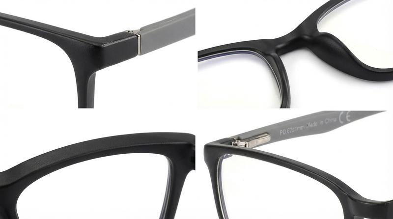 ZENOTTIC Unisex Reading Glasses Modern Square Design TR Material Anti-Reflection Flexible Hinges for Work Screen Time & Reading High Quality Adjustable Eyewear Resin