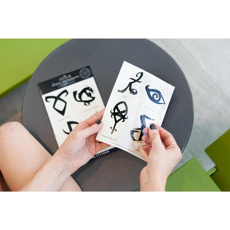 The Mortal Instruments City Of Bones Tatoos Battle Runes 8 Pack