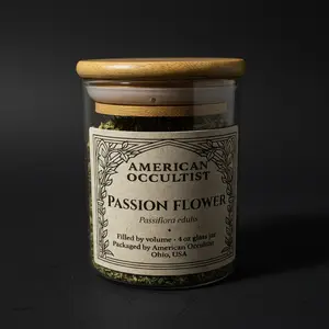 Passionflower Herb Jar