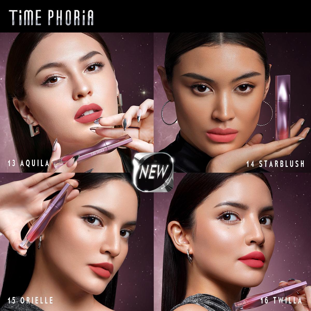 [TIMEPHORIA Hero Lip Cream] Nebula Velvet Lip Cream 4ML - Luxurious Velvet Lipstick Lip Tint Lip Gloss Soft Blurring 12 Hours Comfort Longwear Makeup Cosmetic Blend Glossy Daily Compact