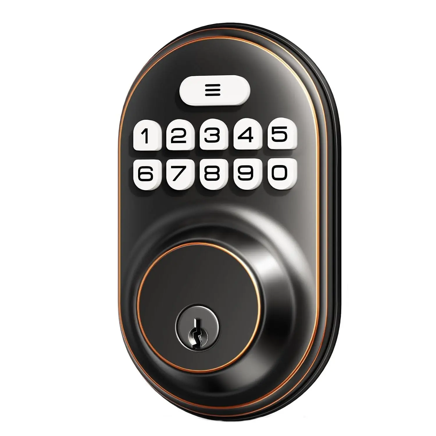 Keyless Entry RZ-A Oil Rubbed Bronze Keypad Deadbolt