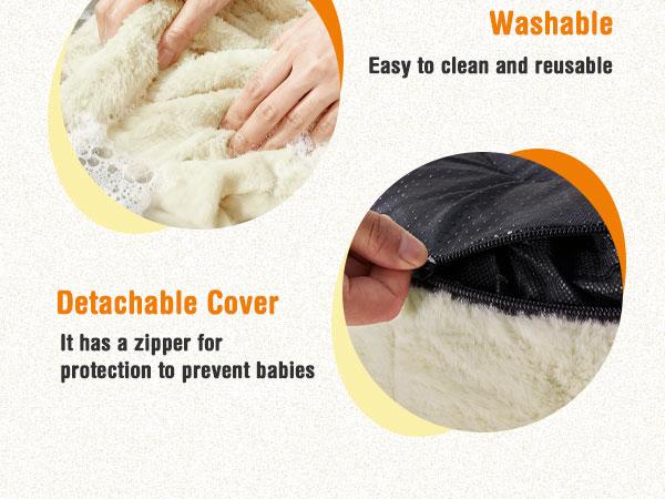 【NEW YEAR DEAL】31" 24'' Bean Bag Chair for Kids, Memory Foam Filled Bean Bag for Teens & Kids, Ultra Soft Fabric Bean Bag Chairs for Playroom, Living Room, Bedroom