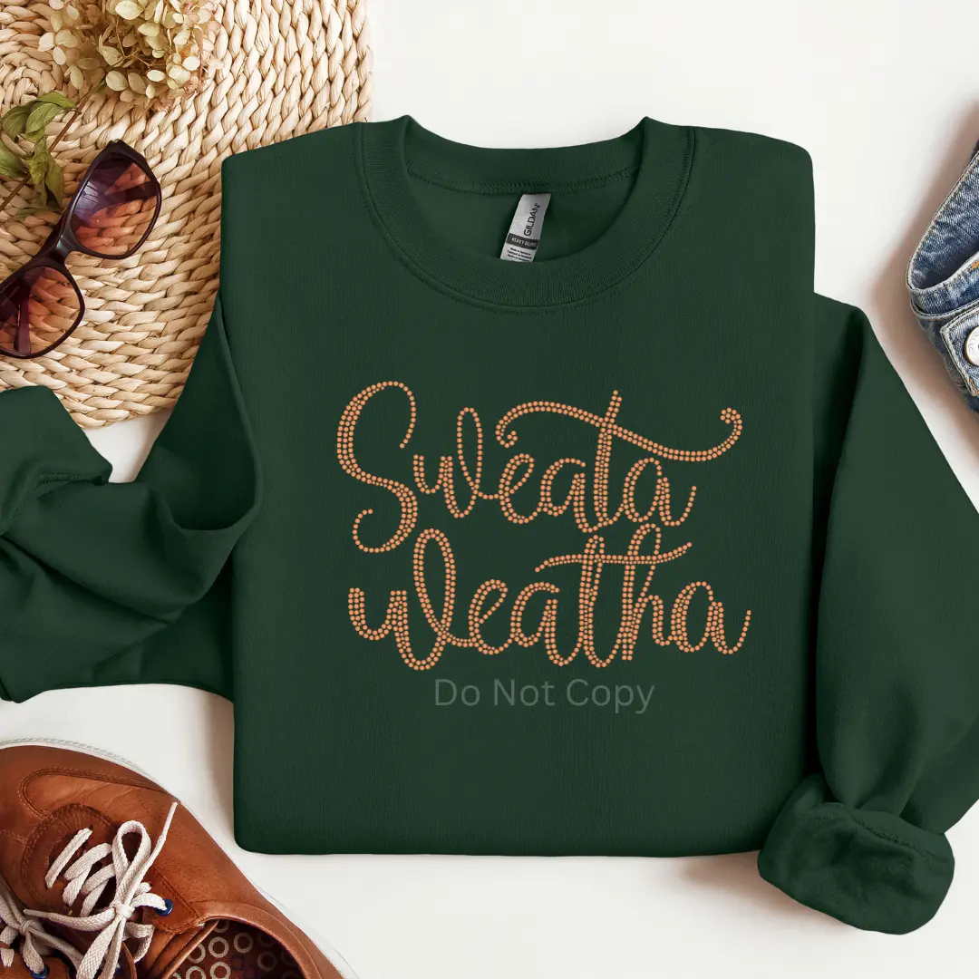 Sweata Weatha Rhinestone Transfer