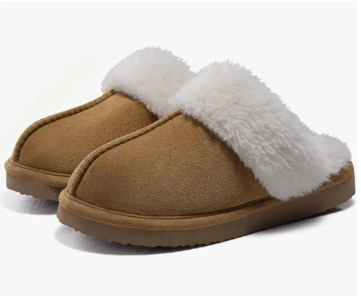 Litfun Women's Fuzzy Memory Foam Slippers Fluffy Winter House Shoes Indoor and Outdoor