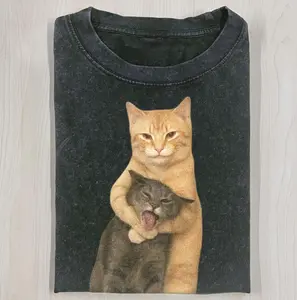 CAT Cute Graphic T-SHIRT, Cat Funny T-Shirt, Vintage Animal Squad T-Shirt, Unisex Pet Lover Shirt, Menswear Top, Womenswear, Streetwear
