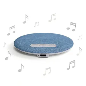 Ultra-Thin Bluetooth Pillow Speaker with Bluetooth 6.0, 3D White Noise, Soft Immersive Sound Field, Pillow CD Player for Bedtime Music & Audiobooks, Headphone-Free Sleep Speaker, Compatible with Android & iOS