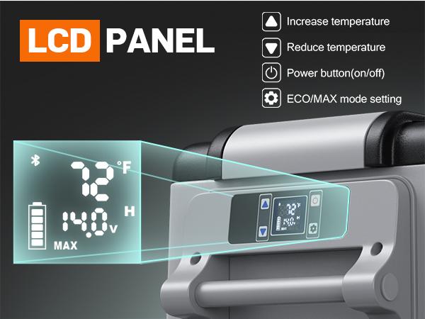 EUHOMY 12 Volt Car Refrigerator, 48 Quart(45L) Car Fridge Electric Cooler APP Control,12V Refrigerator -4℉~68℉ with 12/24V DC & 110-240V AC, Portable Refrigerator for Camping, Travel, RV, Truck, Home EUHOMY 12 Volt Car Refrigerator, 48 Quart(45L) Car Fridge Electric Cooler APP Control,12V Refrigerator -4℉~68℉ with 12/24V DC & 110-240V AC, Portable Refrigerator for Camping, Travel, RV, Truck, Home