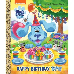 Happy Birthday, Blue! (Blue's Clues & You) (Little Golden Book) Hardcover – Picture Book, May 26, 2020