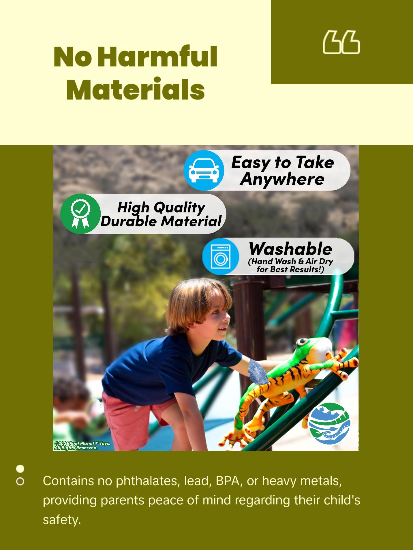 Real Planet™ Green Iguana Realistic Plush Stuffed Animal