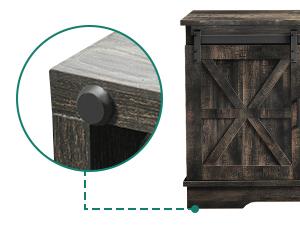 Yitahome TV Stand for 65 55 Inch TV, Farmhouse Entertainment Center with Storage Cabinet and Sliding Barn Doors, Rustic TV Cabinet Media Console Table for Living Room, Dark Rustic Oak Yitahome TV Stand for 65 55 Inch TV, Farmhouse Entertainment Center with Storage Cabinet and Sliding Barn Doors, Rustic TV Cabinet Media Console Table for Living Room, Dark Rustic Oak