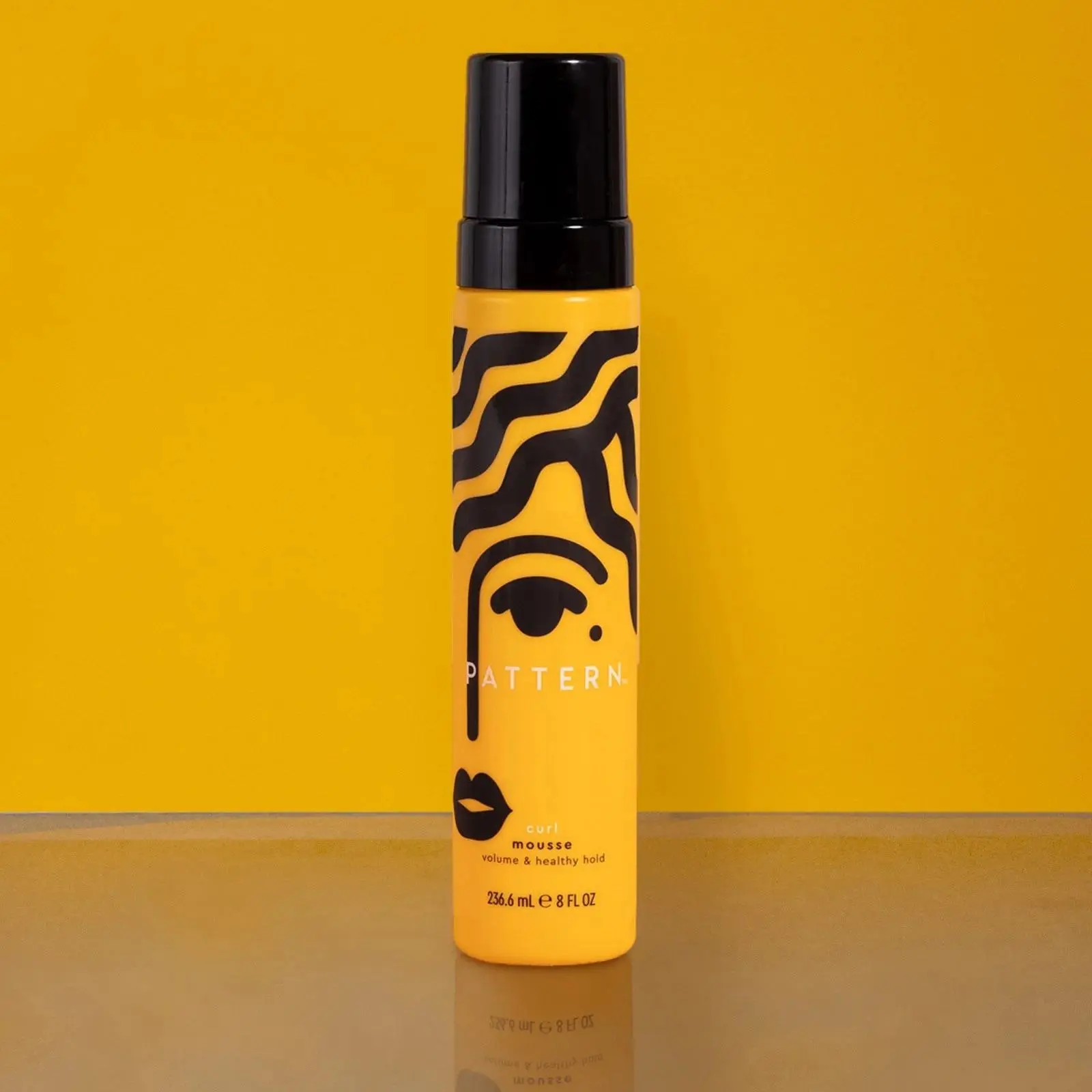 PATTERN Beauty Curl Mousse | Ultra Light, Crunch-Free Touchable Hold & Definition for Curly Hair
