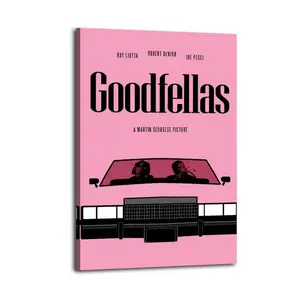 Goodfellas Aesthetic Wall Art, Wonderful Canvas Poster for Girlfriend/Boyfriend, Premium Quality, Beautiful Gift Idea for Home