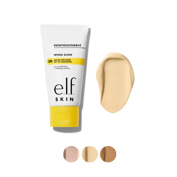 e.l.f. Suntouchable Whoa Glow Sunscreen with SPF 30
