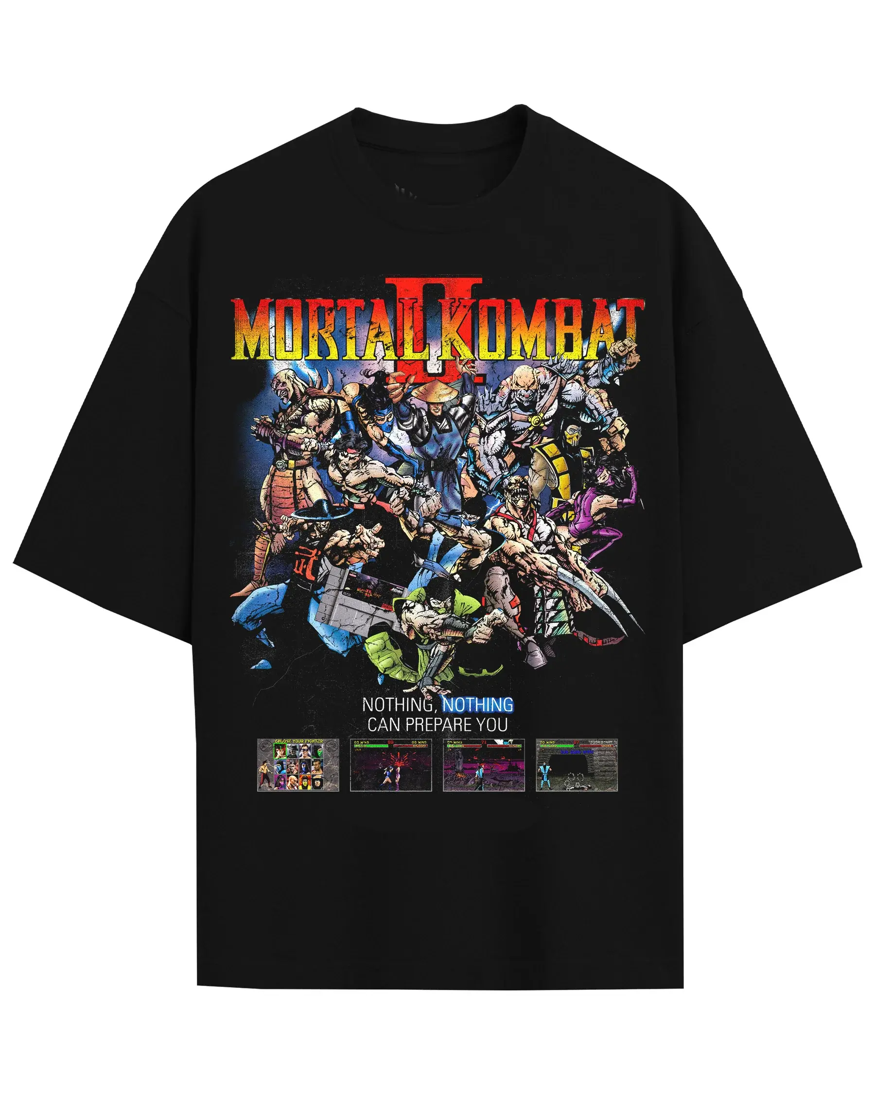 Oceandust Video Games 'Mortal Kombat II' T-Shirt