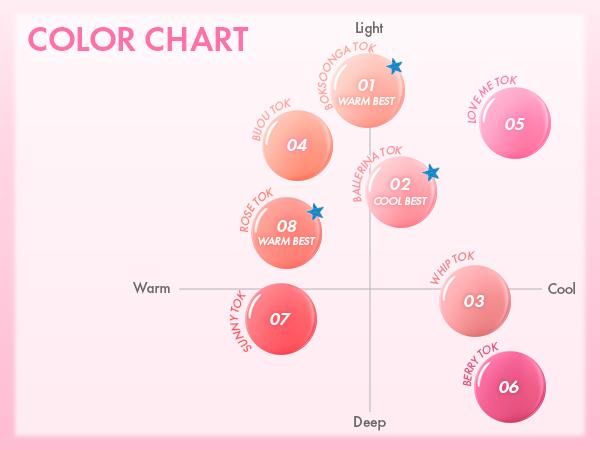 [EXCLUSIVE] CHEEK TOK TOK & Keyring SET | 8 Shades blush