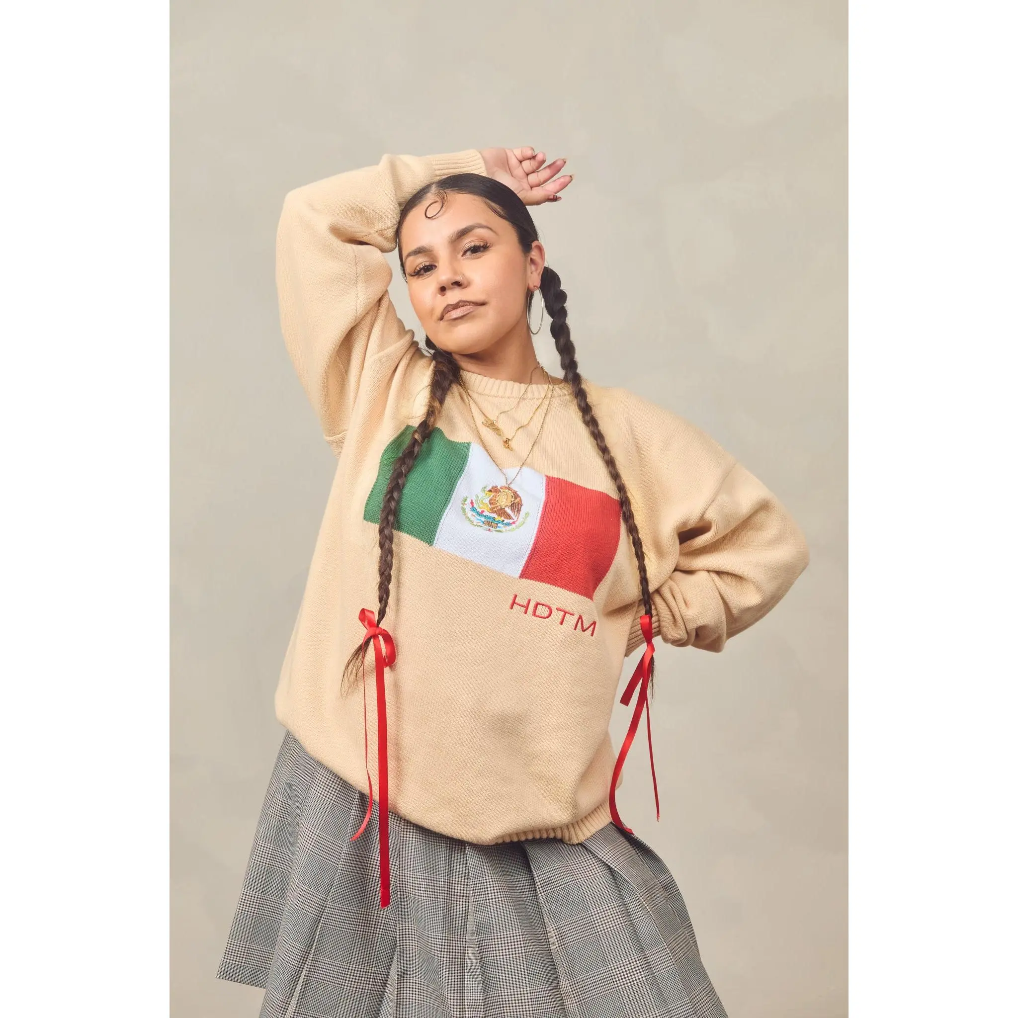 Mexico Bandera Knitted Sweater
