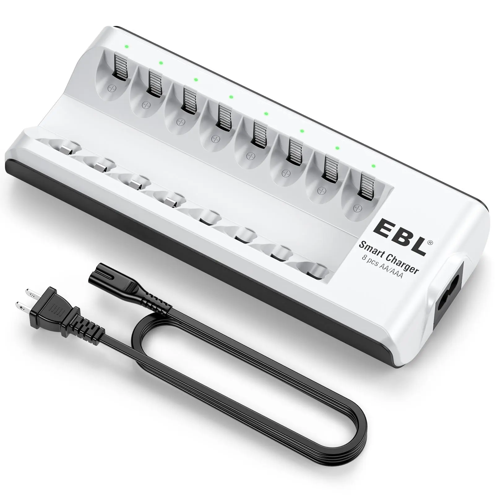 8 x AA(2500mAh) + 8 x AAA(1000mAh) + Charger