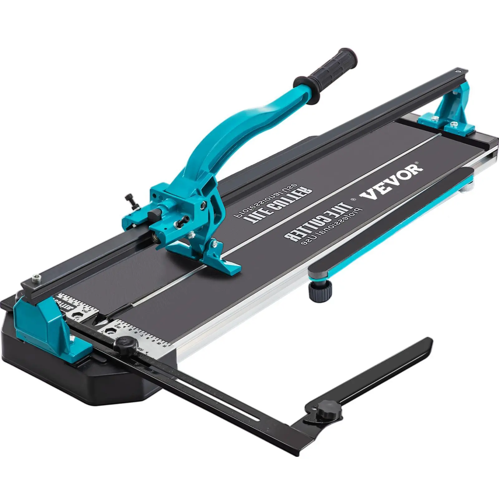 【Backtoschool】VEVOR 24-in Manual Tile Cutter Tools, Porcelain Ceramic Cutter with Tungsten Carbide Cutting Wheel, Infrared Positioning, Anti-Skid Feet, Durable Rails, Ergonomic Handle, 6-15mm High Precision Cut for Pros & Beginners, Extra 1 for a Gift, 24