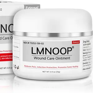 Bed Sore Cream, Organic Bedsore Ointment, Bed Sores Treatment, Fast Wound Healing & 24 hr Infection Protection Wound Care Ointment for BedSores, Pressure Sores, Diabetic & Venous Ulcers