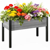 Metal Wood - 45.7"x22.8"x31.5"(Gray)