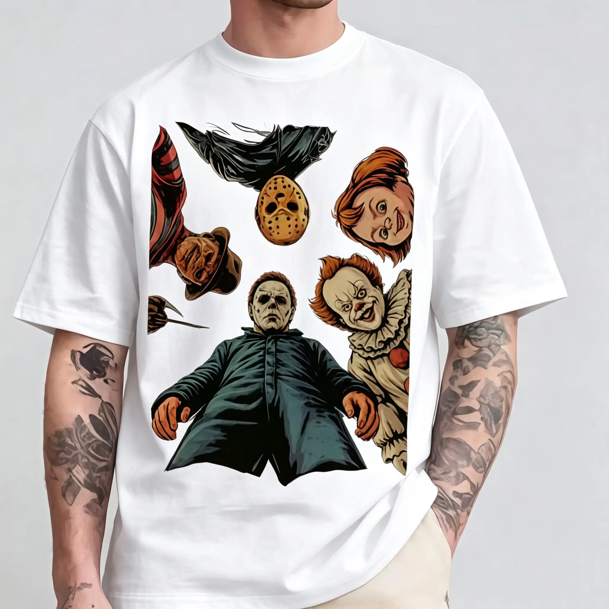 90s Halloween movie Characters Shirt, Vintage Retro Spooky Scary Horror Movie Shirt, Trendy Halloween Tee, Halloween Lover Graphic T Shirt