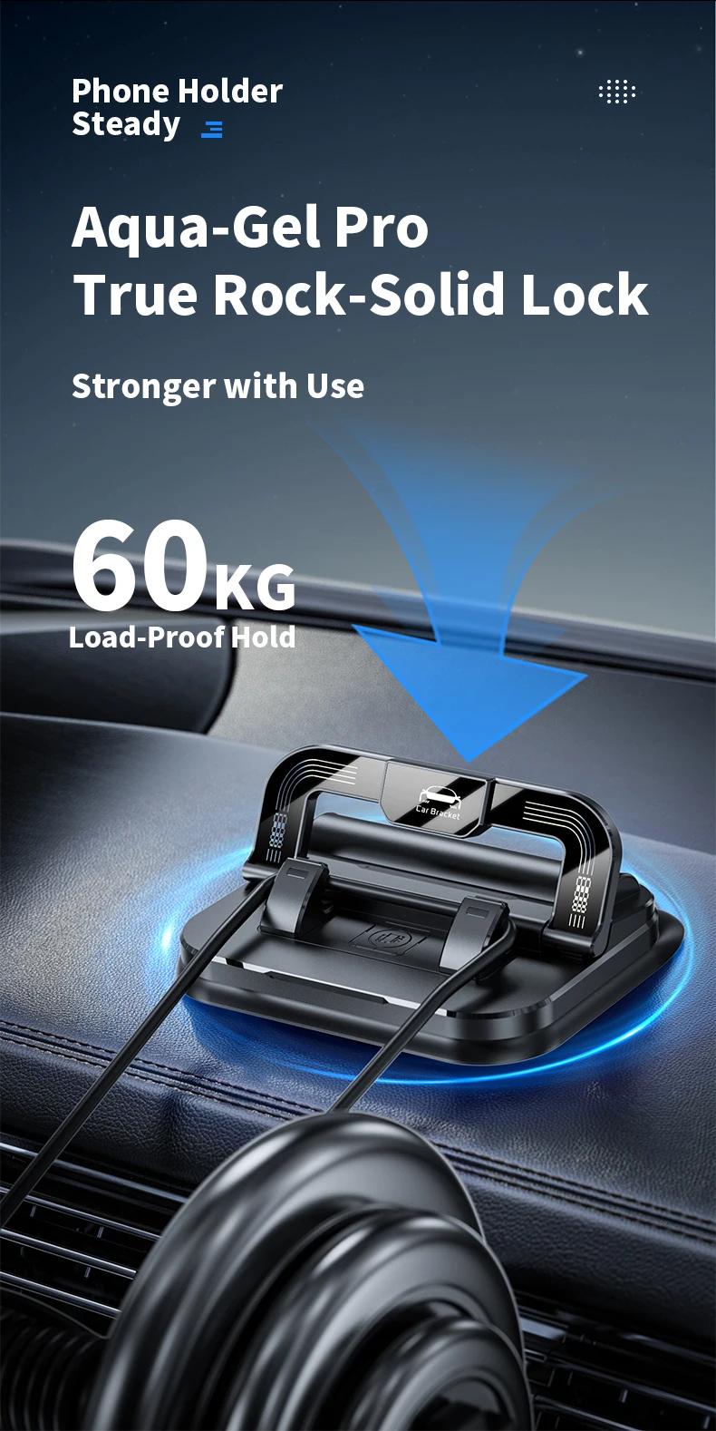 Car phone holder, portable mobile phone holder, stable and durable.In-built parking number plate function, quickly switch to a phone number plate.