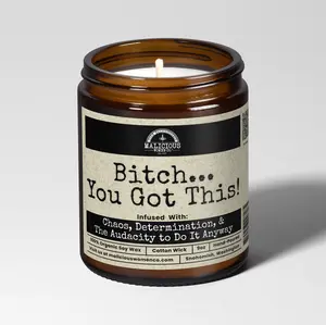 B*tch You Got This 9oz Funny Candle