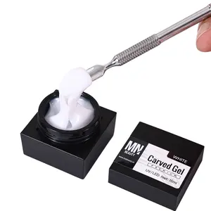 Non-Stick Carved Gel - White