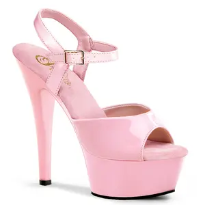 Pleaser Kiss-209 Women's Platform Open-Toe Sandal, Stylish Women's Footwear Shoe