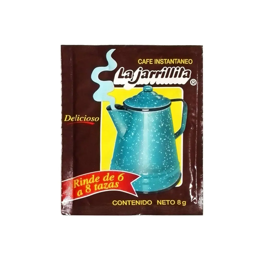 LaJarrillita 2 Docenas de Cafe Instantáneo Delicioso Rinde de 6 a 8 Tazas 8g Coffee Beverage from Guatemala