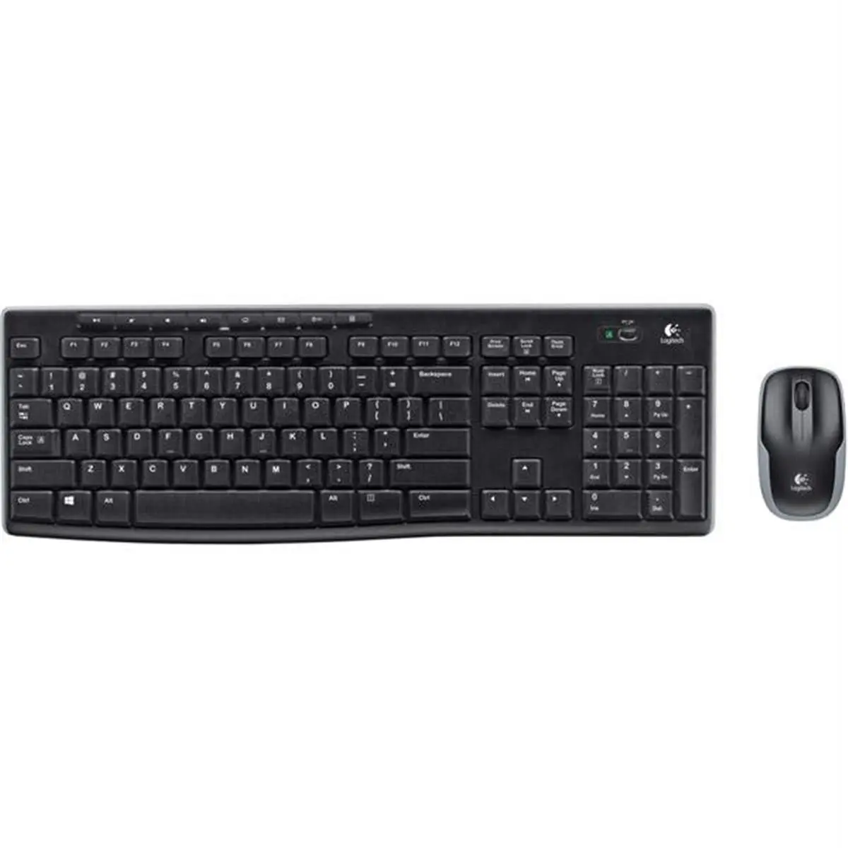 Logitech MK270 Wireless Keyboard and Mouse Combo, Spill-Proof Keyboard Included, Model 920-004536, Spill-Proof Keyboards