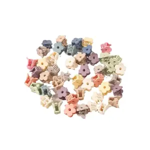 (Random Default Gift) Mini Small Claw Clip Ins High-End Matte Bangs Clip DIY Cute Women Hair Clip Shark Clip HairGift