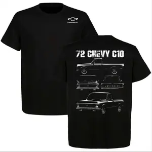 Vintage 1972 C10 Chevy Truck T-Shirt – Minimalist Car Graphic Tee, Gift for Car Fans