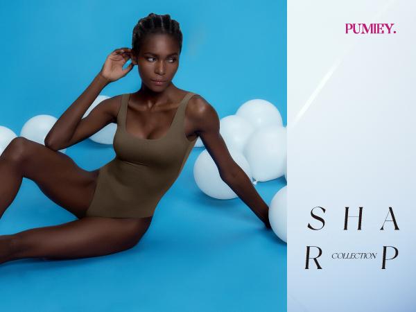 PUMIEY Bodysuit for Women Sleeveless Backless Tank Top Womenswear Underwear Basic Minimalist bodysuit  chanclas chevron  bodysuit