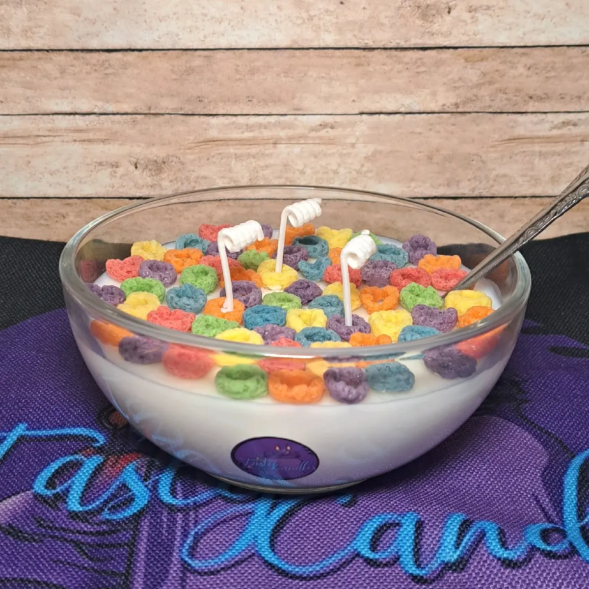 Large Cereal Bowl Candle