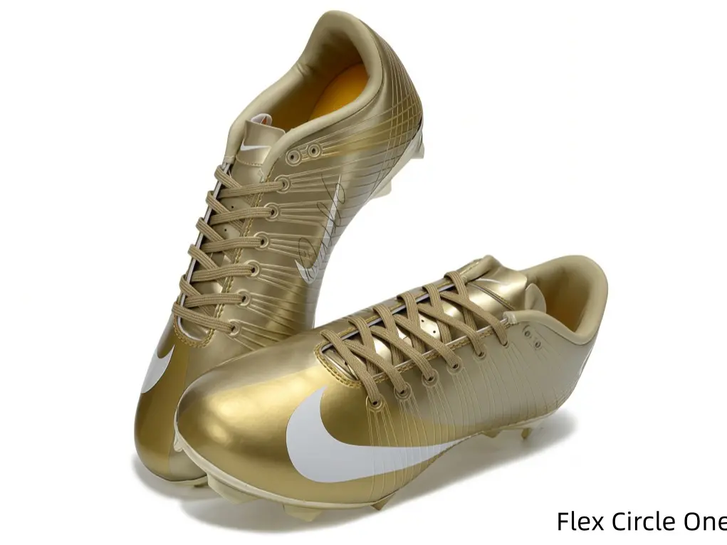 Professional Speed Football Boots Men - Gold Textured Soccer Cleats Non-Slip High Performance