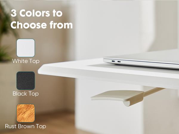 HomeSquad Portable Rolling Workstation- Adjustable Standing Desk with Wheels- Mobile Laptop Cart- Rolling Podium Stand- Adjustable Height Overbed Table