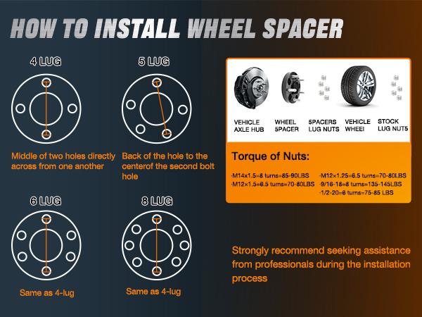 Nilight 6x135 Wheel Spacers for 2015-2022 Ford F150,1.5inch Wheel Spacers M14x1.5 Studs and 87.1mm Hub Bore Compatibility with 2015 2016 2017 2018 2019 2020 2021 2022 Expedition Navigator-4pcs