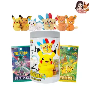 Nuzzle Cheeks Plush Toy Card Display Blind Box (Chinese) - Pokemon