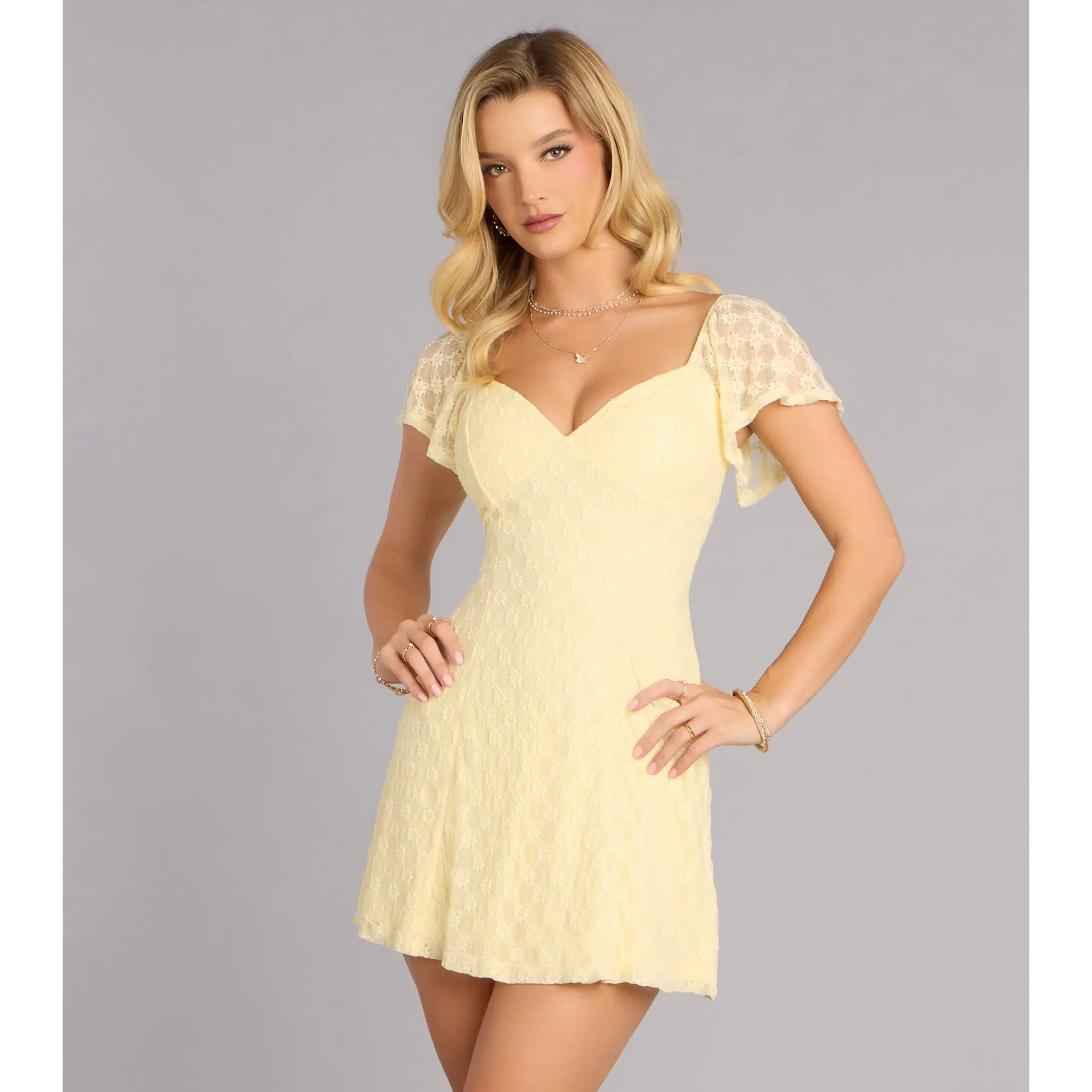 lace a line mini dress FLORAL PRINT AND LACE A LINE MINI DRESS – Dreams Boutique, LLC