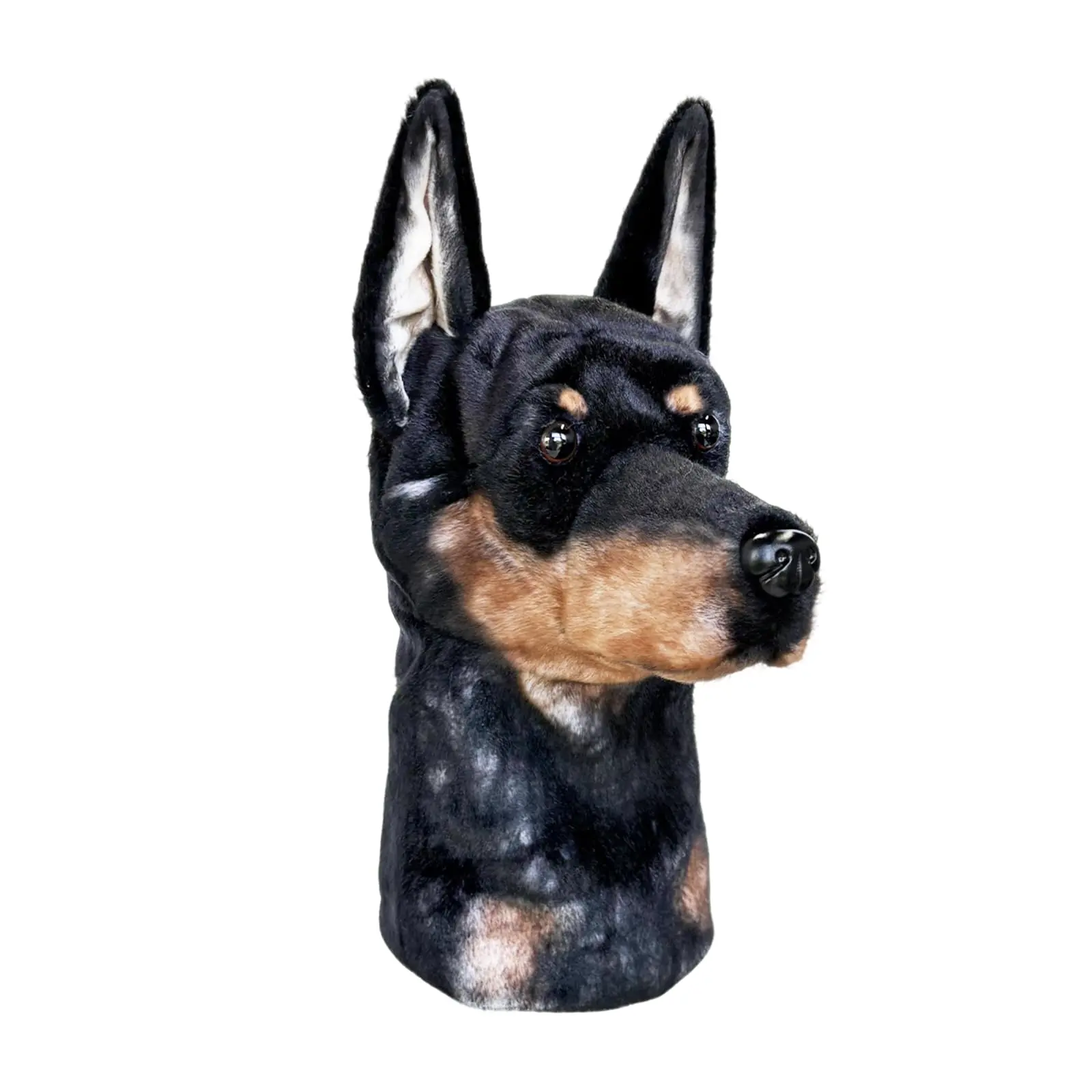 FurEverClone Domberman Dog Golf Club Head Covers, Animal Headcovers for Drivers & Woods, Golf Gifts for Men Women Dog Lovers