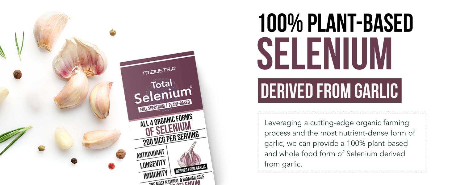 Total Selenium (200 mcg) - Plant-Based Selenium Supplement Edible Healthcare Dietary Total Selenium (200 mcg) - Plant-Based Selenium Supplement Edible Healthcare Dietary