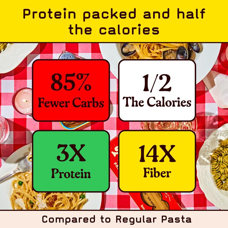 Pete's High Protein, Low Carb Pasta - Spaghetti, Healthy, Keto, Made in Italy Pete's High Protein, Low Carb Pasta - Spaghetti, Healthy, Keto, Made in Italy