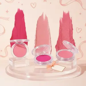 Vaakav Soft Matte Elastic Blush- Super Rich, Buildable Pigment for Cheeks & Lips, All-in-One Makeup Stick with Built-In Glow, Enhances All Skin Tones, Perfect Christmas Color Gift Valentine's Day gift