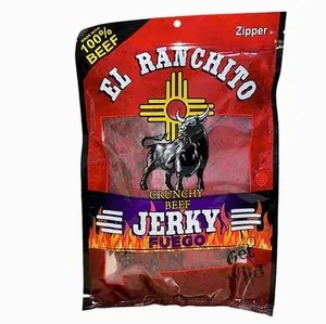 Fuego El Ranchito Crunchy Beef Jerky Net Wt 6 OZ