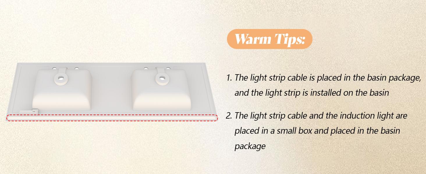 AMERLIFE 31"/60‘’LED Floating Bathroom Vanity with Sink, High Gloss Single Sink Wall Mounted Bathroom Storage Vanity Cabinet, Modern Bathroom Sink Cabinet with Metal Handles,Best Gift Ideas/Christmas Gifts